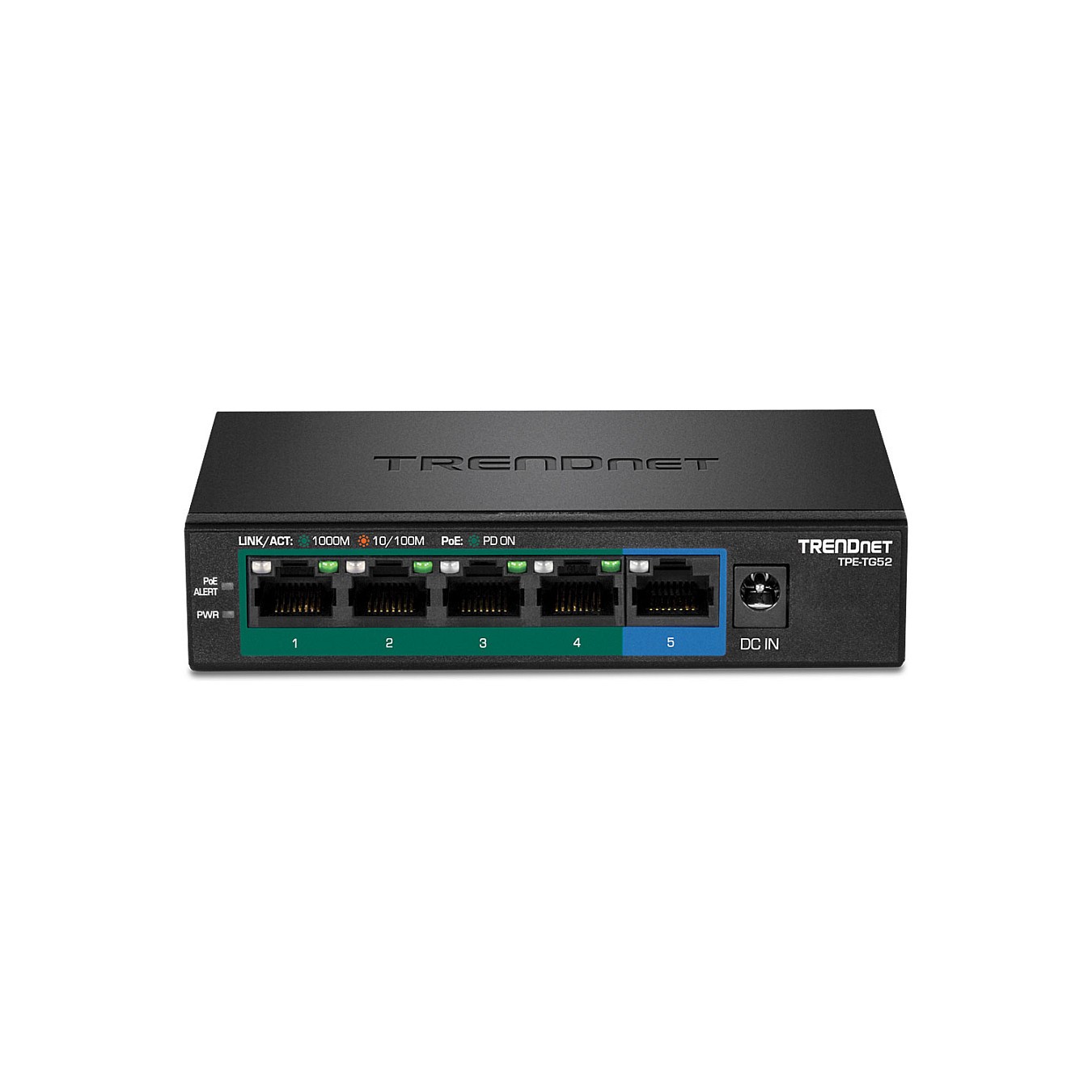 Buy TRENDnet TPE-TG52 5-Port PoE Switch Gigabit PoE+ 32W in Cyprus, Nicosia, Limassol, Larnaka, Pafos