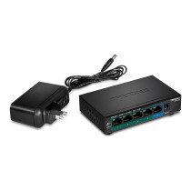 Buy TRENDnet TPE-TG52 5-Port PoE Switch Gigabit PoE+ 32W in Cyprus, Nicosia, Limassol, Larnaka, Pafos
