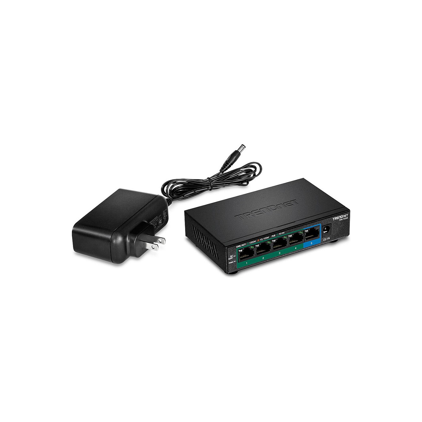 Buy TRENDnet TPE-TG52 5-Port PoE Switch Gigabit PoE+ 32W in Cyprus, Nicosia, Limassol, Larnaka, Pafos