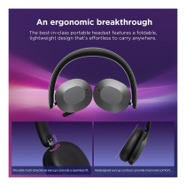 Buy Lenovo Dual-Mode Wireless ANC Foldable Headset 8550 Aura Edition USB-C Teams in Cyprus, Nicosia, Limassol, Larnaka, Pafos