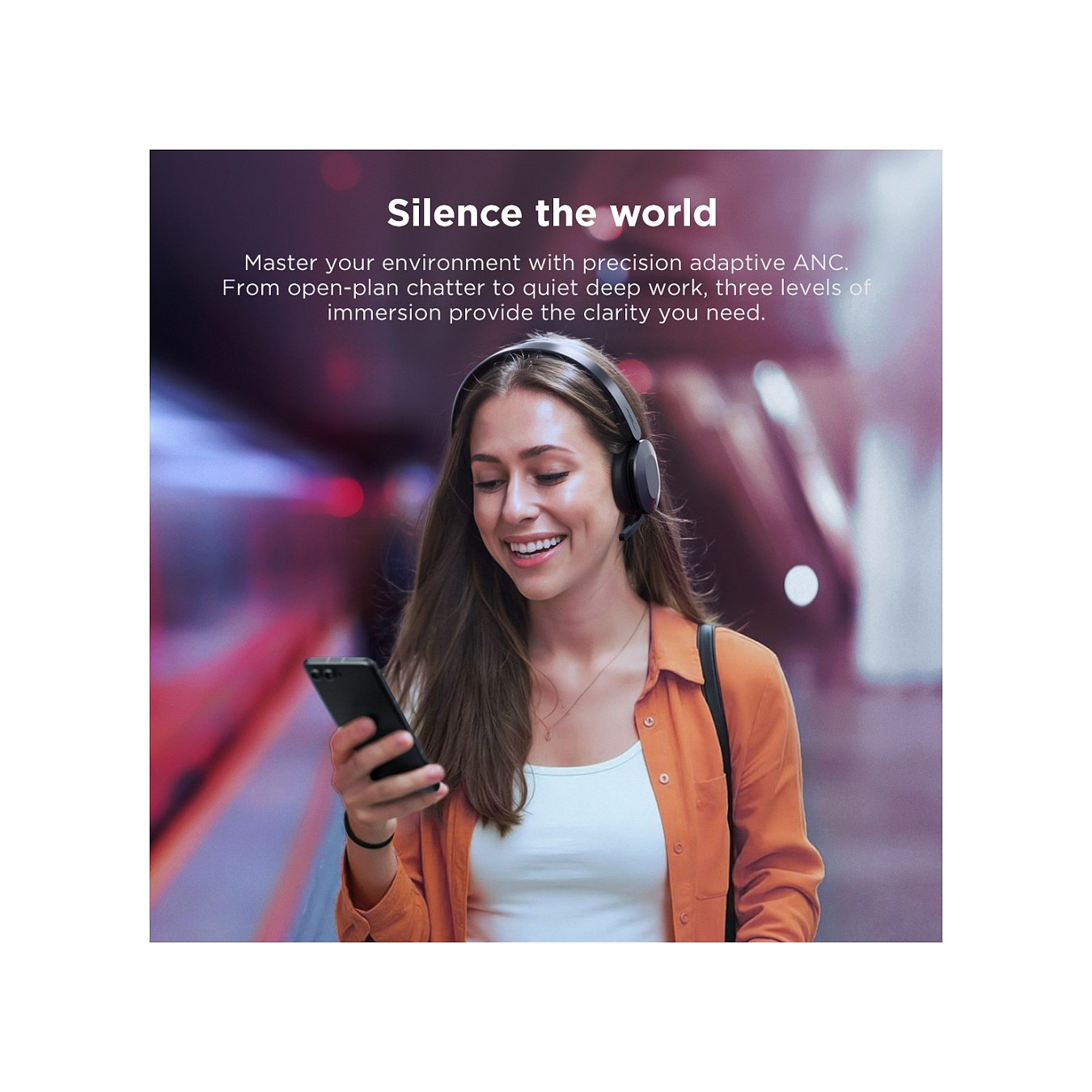 Buy Lenovo Dual-Mode Wireless ANC Foldable Headset 8550 Aura Edition USB-C Teams in Cyprus, Nicosia, Limassol, Larnaka, Pafos