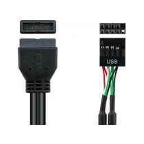 Buy Good Connections Adapter Pin-Header USB3.0St-USB2.0Bu 0,6m in Cyprus, Nicosia, Limassol, Larnaka, Pafos