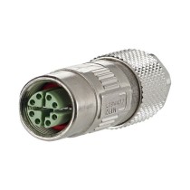 Buy METZ CONNECT M12 Buchse IP67 gerade geschirmt X-kodiert Cat. 6A in Cyprus, Nicosia, Limassol, Larnaka, Pafos