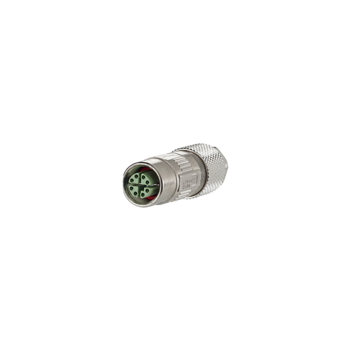 Buy METZ CONNECT M12 Buchse IP67 gerade geschirmt X-kodiert Cat. 6A in Cyprus, Nicosia, Limassol, Larnaka, Pafos