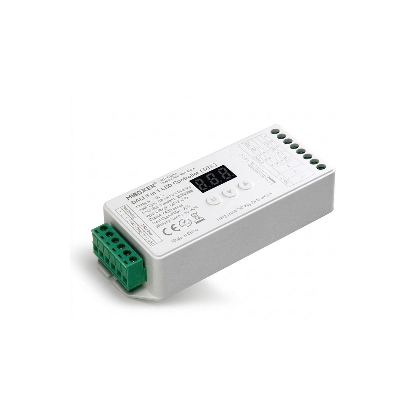 Buy LED DALI 5 in 1 LED Controller (DT8) Milight Miboxer in Cyprus, Nicosia, Limassol, Larnaka, Pafos