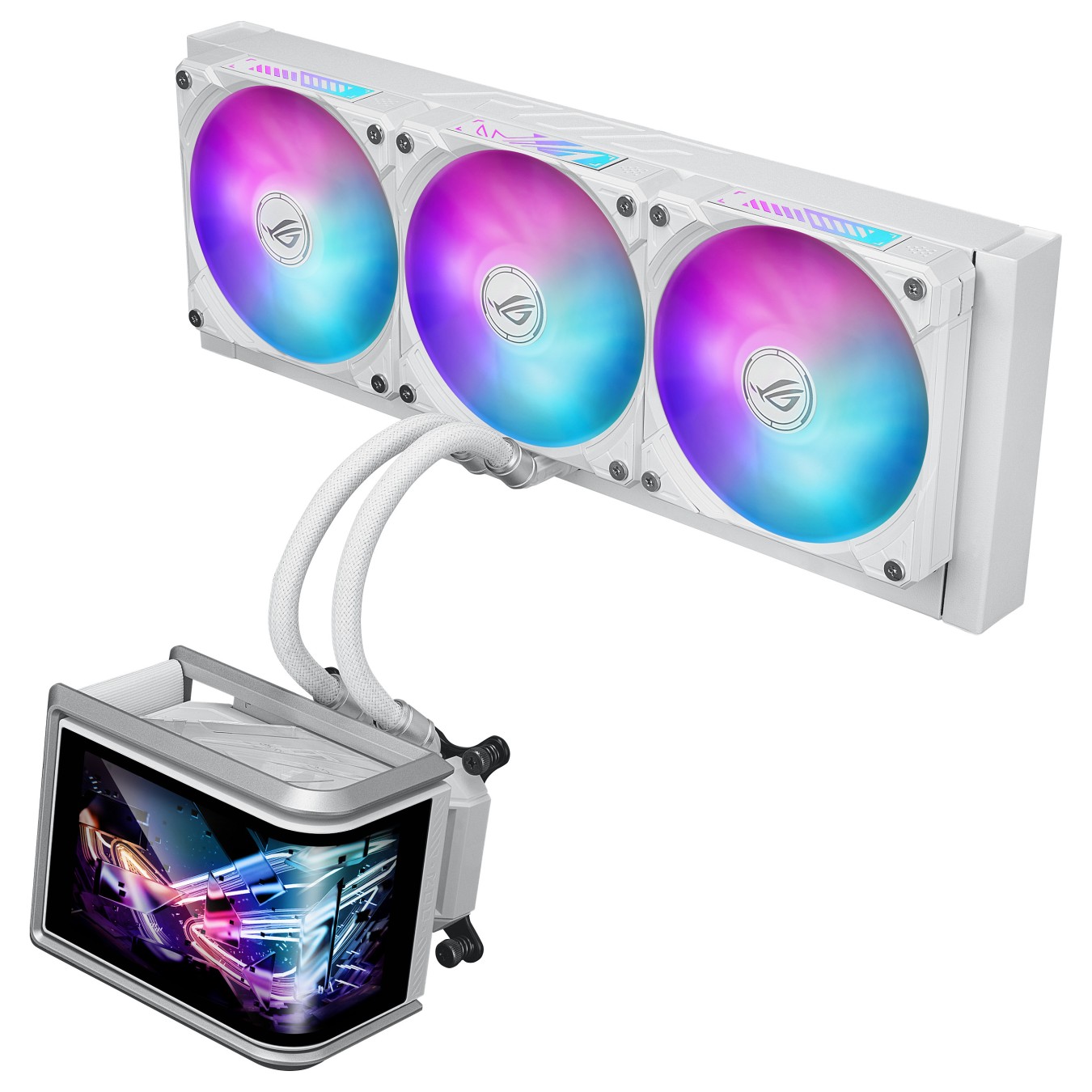 Buy K ASUS ROG RYUO IV SLC 360 ARGB weiß Komplettwasserkühlung für CPUs in Cyprus, Nicosia, Limassol, Larnaka, Pafos