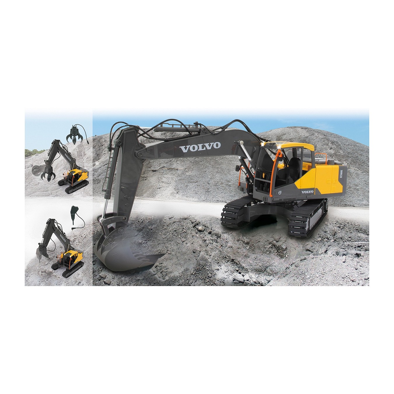 Buy JAMARA Bagger Volvo EC160E 2.4GHz - Bagger - 1.22 kg in Cyprus, Nicosia, Limassol, Larnaka, Pafos