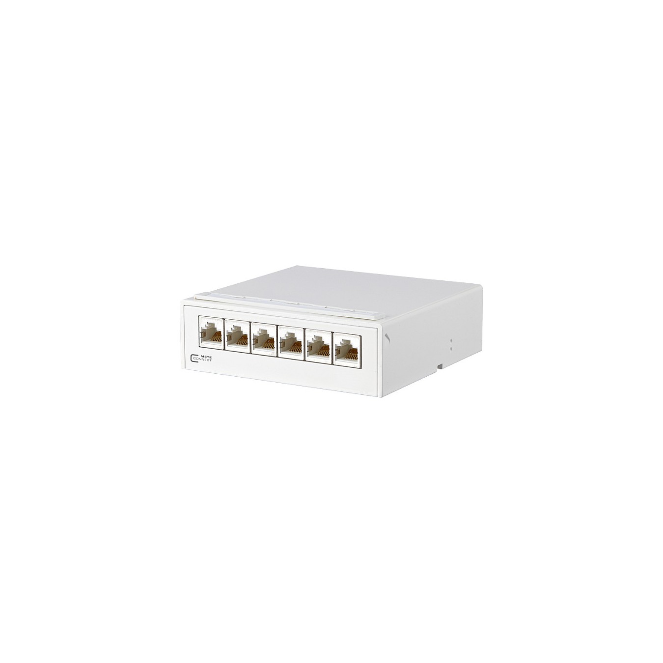 Buy METZ CONNECT AP-Verteiler E-DAT ISO IEC CAT.6A 6 Port reinwei in Cyprus, Nicosia, Limassol, Larnaka, Pafos