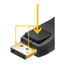 Buy Goobay 1m DisplayPortTM-Kabel 1.4, zertifiziert, 32,4 Gbit s in Cyprus, Nicosia, Limassol, Larnaka, Pafos