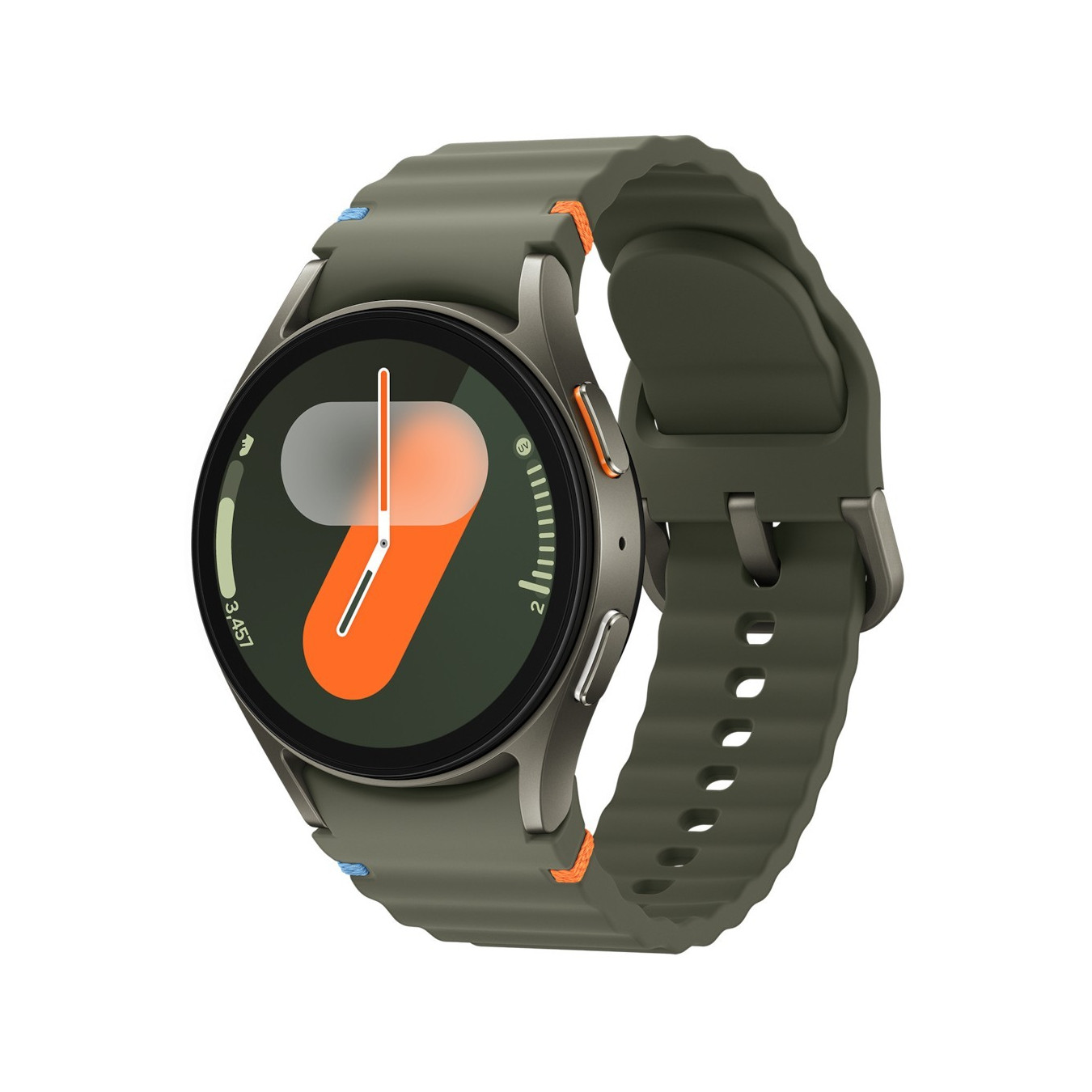 Samsung Galaxy Watch7 - L300 DE - 40mm Green Aluminum, Super AMOLED 1.3" (432x432), Wi‑Fi, GPS, Wear OS