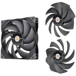 Buy Thermaltake SWAFAN GT14 140mm PC Cooling Fan - Black, 500–2000 RPM, 4-pin PWM in Cyprus, Nicosia, Limassol, Larnaka, Pafos