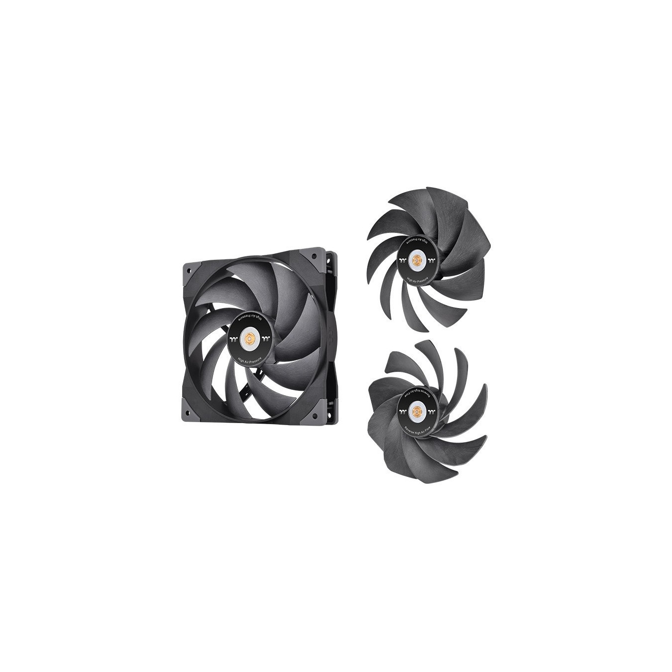 Thermaltake SWAFAN GT14 140mm PC Cooling Fan - Black, 500–2000 RPM, 4-pin PWM — Buy in Cyprus with Fast Delivery