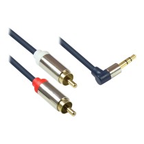 Buy Good Connections Audiokabel 3,5mm-St. gew.-2xRCA St. 1m in Cyprus, Nicosia, Limassol, Larnaka, Pafos