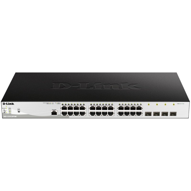 Buy D-Link DGS-1210-28P ME/E - 28-Port Gigabit Smart Managed L2/L3 Switch with 2... in Cyprus, Nicosia, Limassol, Larnaka, Pafos
