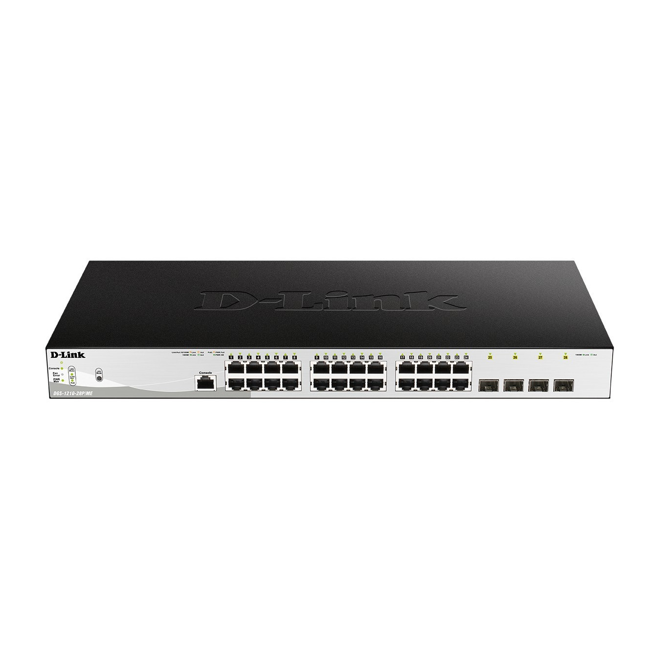 D-Link DGS-1210-28P ME/E - 28-Port Gigabit Smart Managed L2/L3 Switch with 24 PoE Ports (193W)