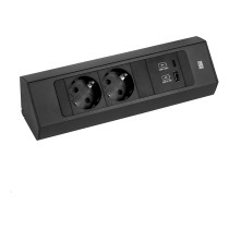 Buy BACHMANN CASIA 2 2xCEE7 3 1xUSB A C 22W 2,0m AEH SW in Cyprus, Nicosia, Limassol, Larnaka, Pafos