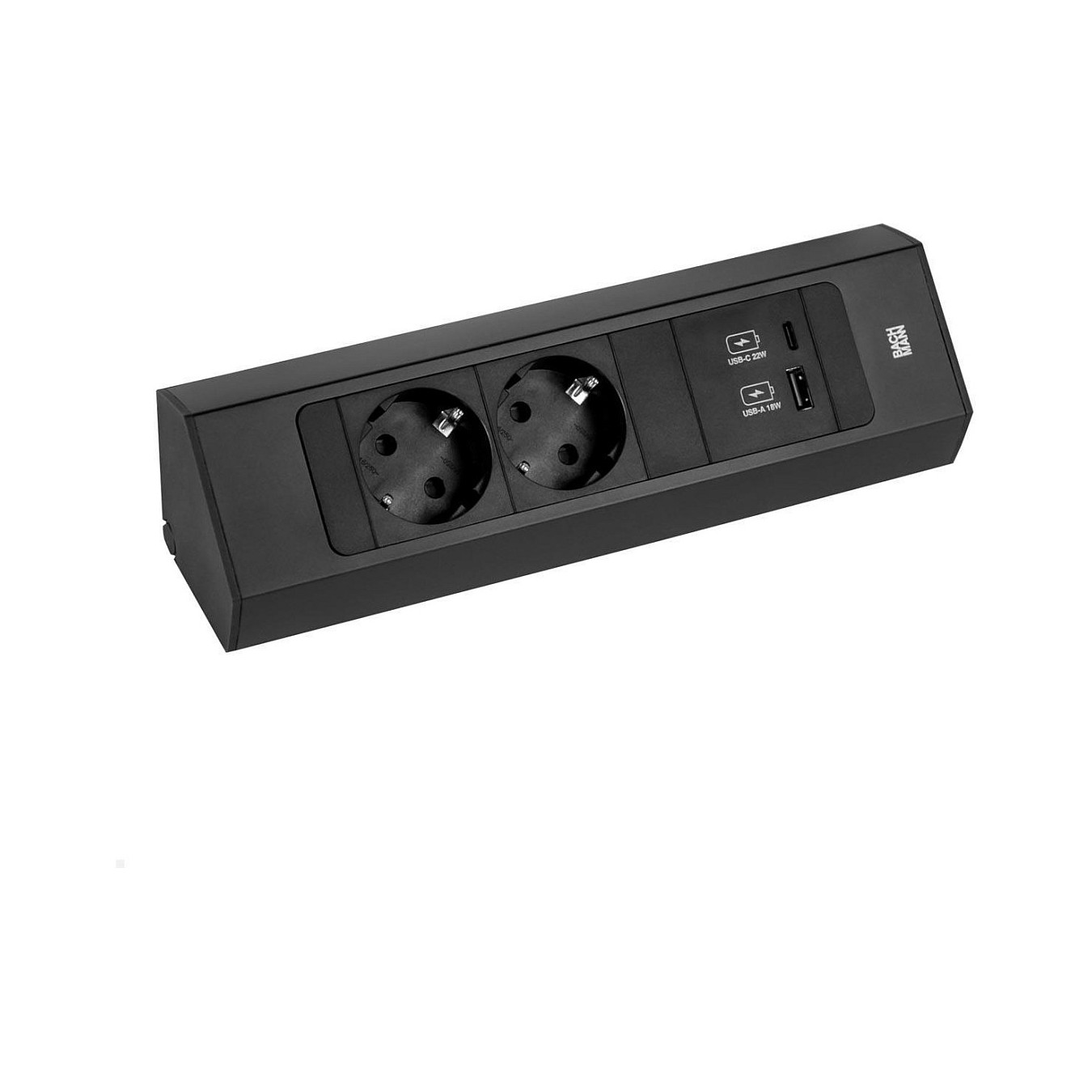 Buy BACHMANN CASIA 2 2xCEE7 3 1xUSB A C 22W 2,0m AEH SW in Cyprus, Nicosia, Limassol, Larnaka, Pafos