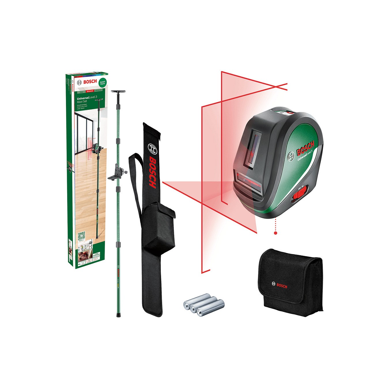 Buy UniversalLevel 3 Maxi Set Kreuzlinien-Laser in Cyprus, Nicosia, Limassol, Larnaka, Pafos