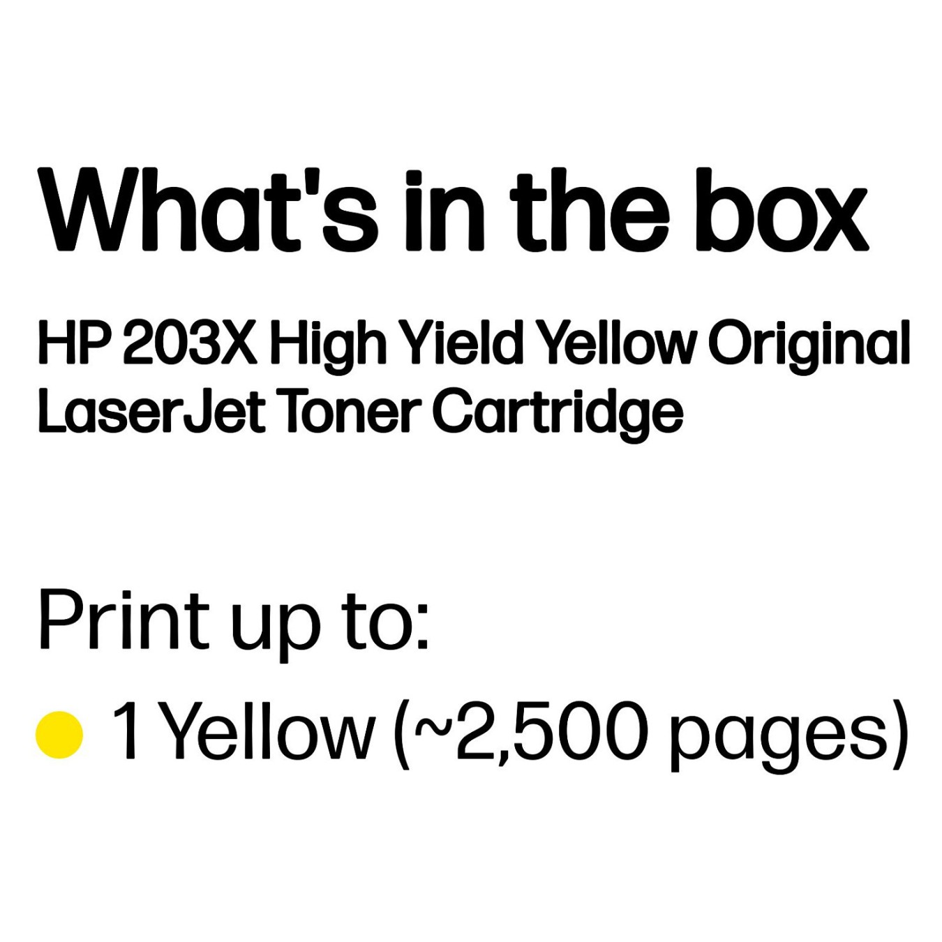 Buy HP CF542X 203X XL Gelb in Cyprus, Nicosia, Limassol, Larnaka, Pafos