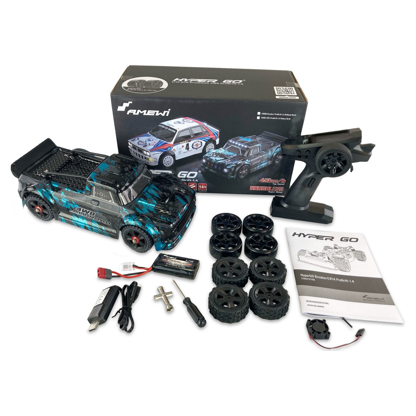 Buy AMEWI Hyper Go Breaker ProDrift-1.4 OnRoad Drift 4WD in Cyprus, Nicosia, Limassol, Larnaka, Pafos
