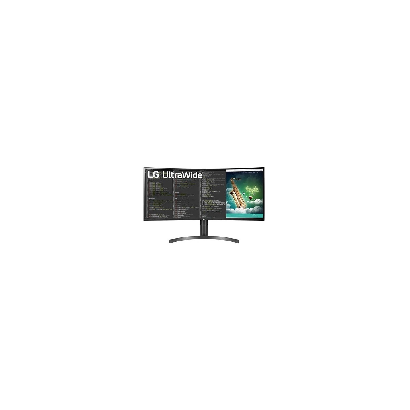 LG 35WN75CP-B 35" Curved UWQHD VA 100Hz HDR10 USB-C 94W - Black (Boxed) — Buy in Cyprus with Fast Delivery