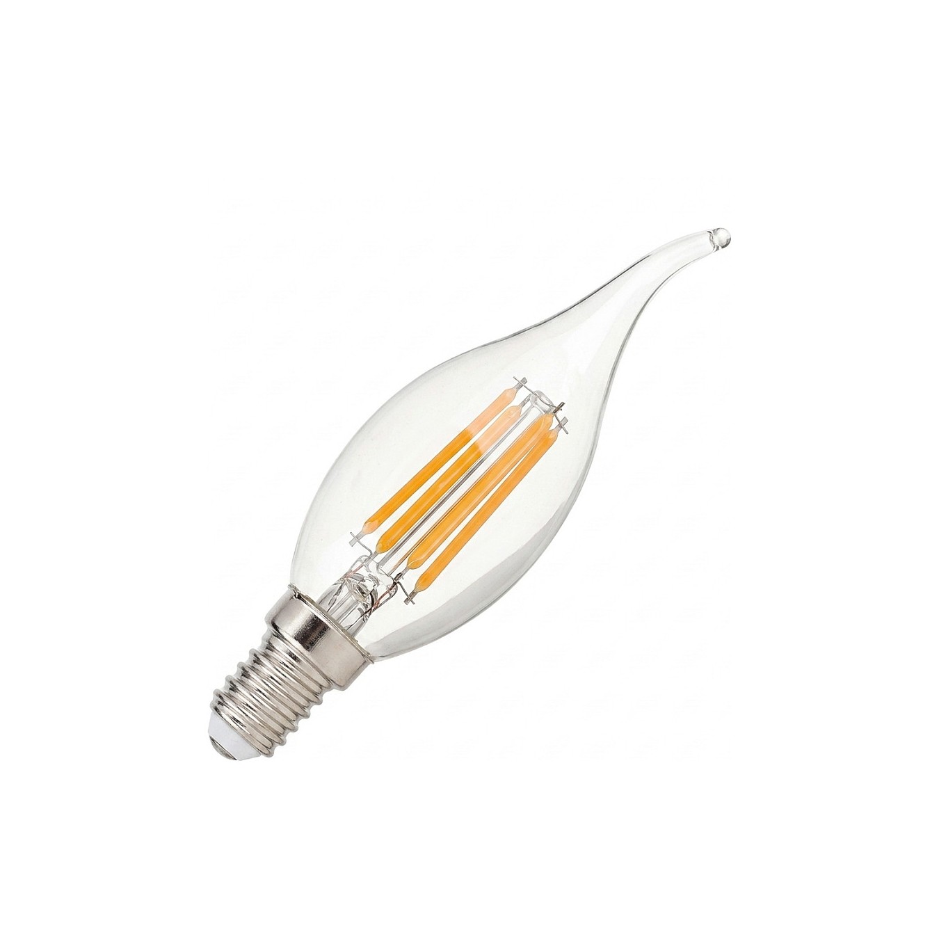 Buy Synergy 21 LED Retrofit E14 Kerze klar geschweift 4,5W ww in Cyprus, Nicosia, Limassol, Larnaka, Pafos