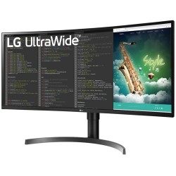 Buy LG 35WN75CP-B - 35in Curved UWQHD (3440x1440) 21:9 VA 100Hz HDR10 USB-C PD 9... in Cyprus, Nicosia, Limassol, Larnaka, Pafos