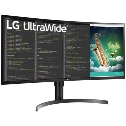 Buy LG 35WN75CP-B - 35in Curved UWQHD (3440x1440) 21:9 VA 100Hz HDR10 USB-C PD 9... in Cyprus, Nicosia, Limassol, Larnaka, Pafos
