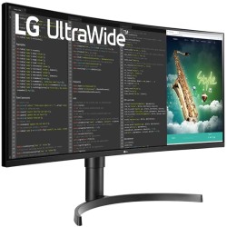 Buy LG 35WN75CP-B - 35in Curved UWQHD (3440x1440) 21:9 VA 100Hz HDR10 USB-C PD 9... in Cyprus, Nicosia, Limassol, Larnaka, Pafos