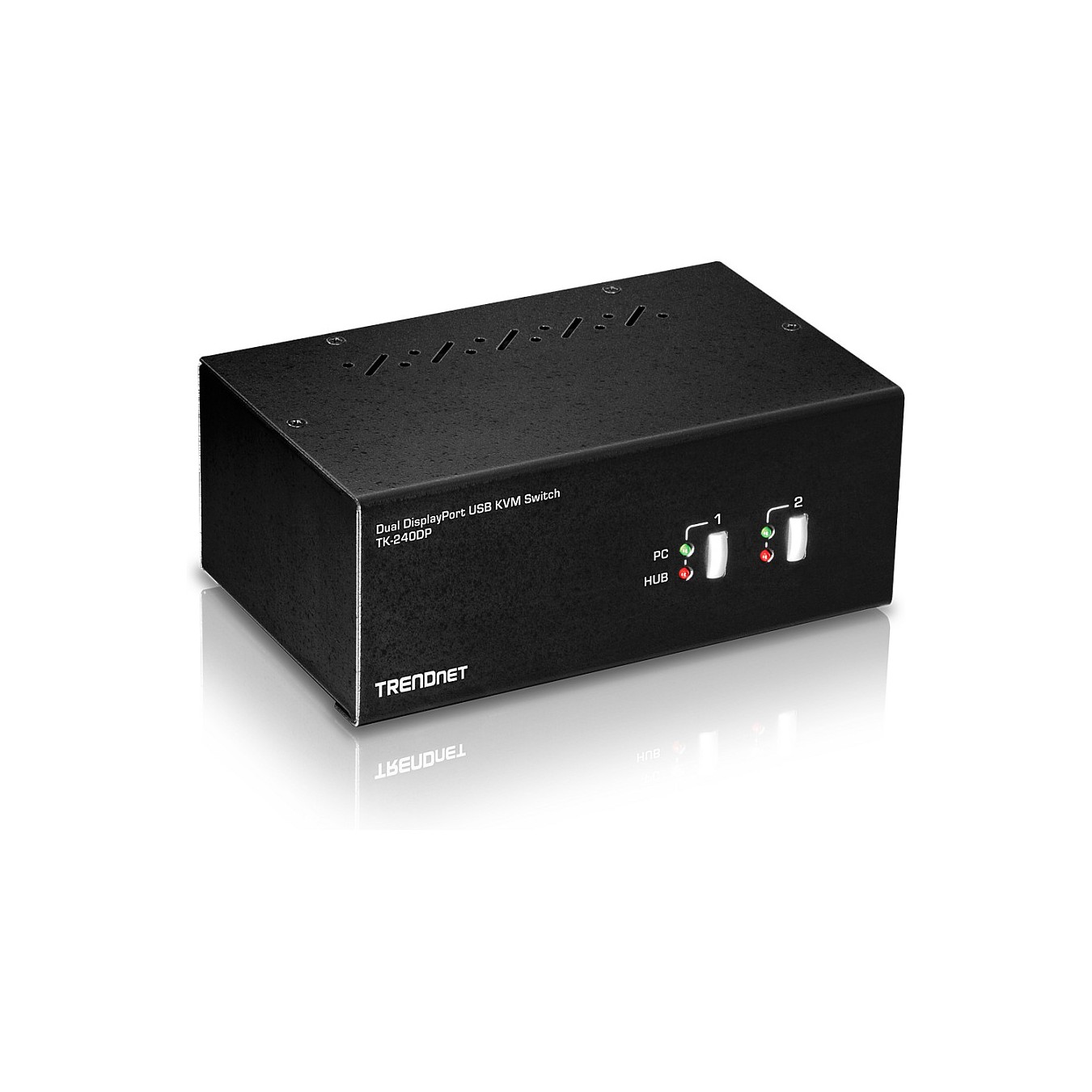 Buy TRENDnet TK-240DP DisplayPort KVM Switch. 2-Port Dual Monitor in Cyprus, Nicosia, Limassol, Larnaka, Pafos