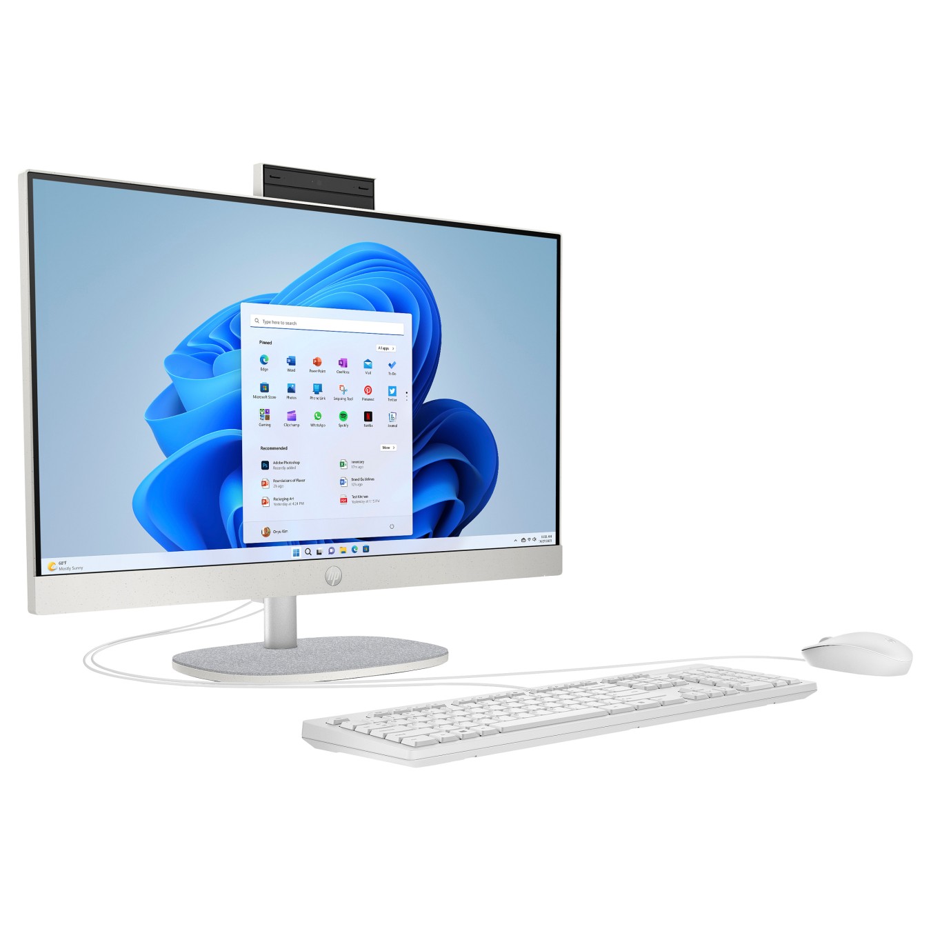 Buy AIO HP All-in-One PC 24-cr0103ng i5-1335U 16GB 512SSD W11 Home in Cyprus, Nicosia, Limassol, Larnaka, Pafos