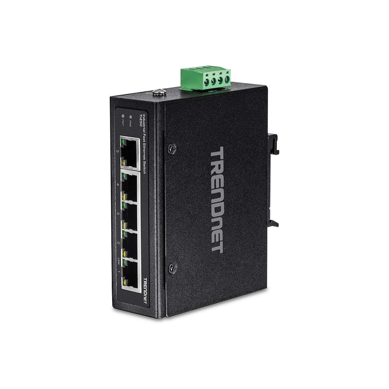 Buy TRENDnet TI-E50 Industrial Fast Ethernet DIN-Rail Switch 5-Port in Cyprus, Nicosia, Limassol, Larnaka, Pafos