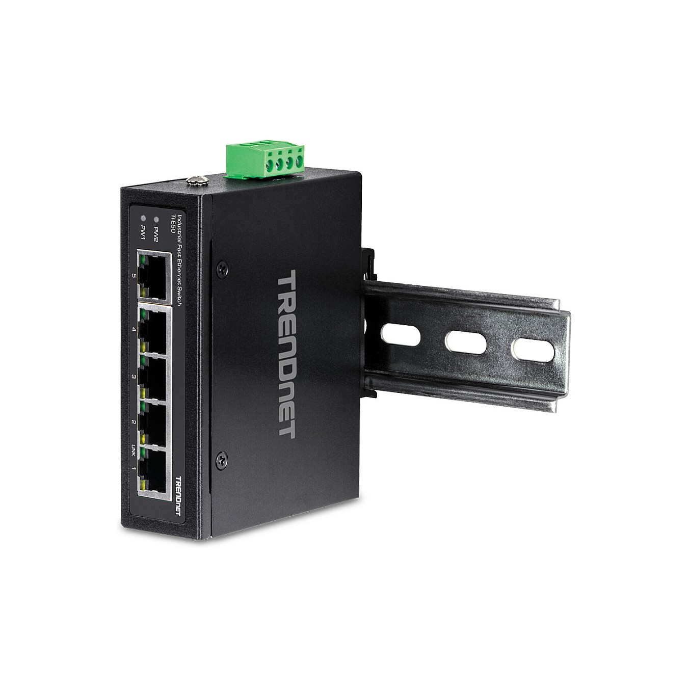 Buy TRENDnet TI-E50 Industrial Fast Ethernet DIN-Rail Switch 5-Port in Cyprus, Nicosia, Limassol, Larnaka, Pafos