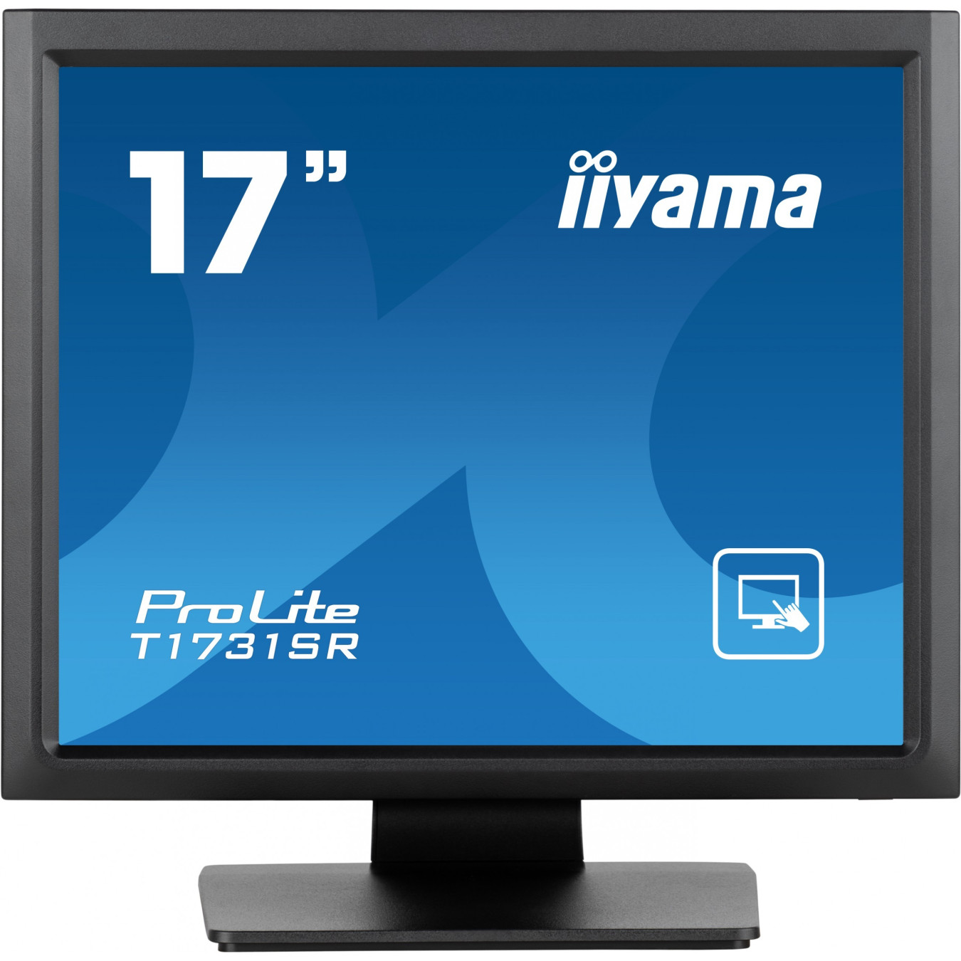 IIYAMA ProLite T1731SR-B1S - 17" Resistive Touchscreen (5:4) SXGA 1280x1024, HDMI+DP, Speakers, Black