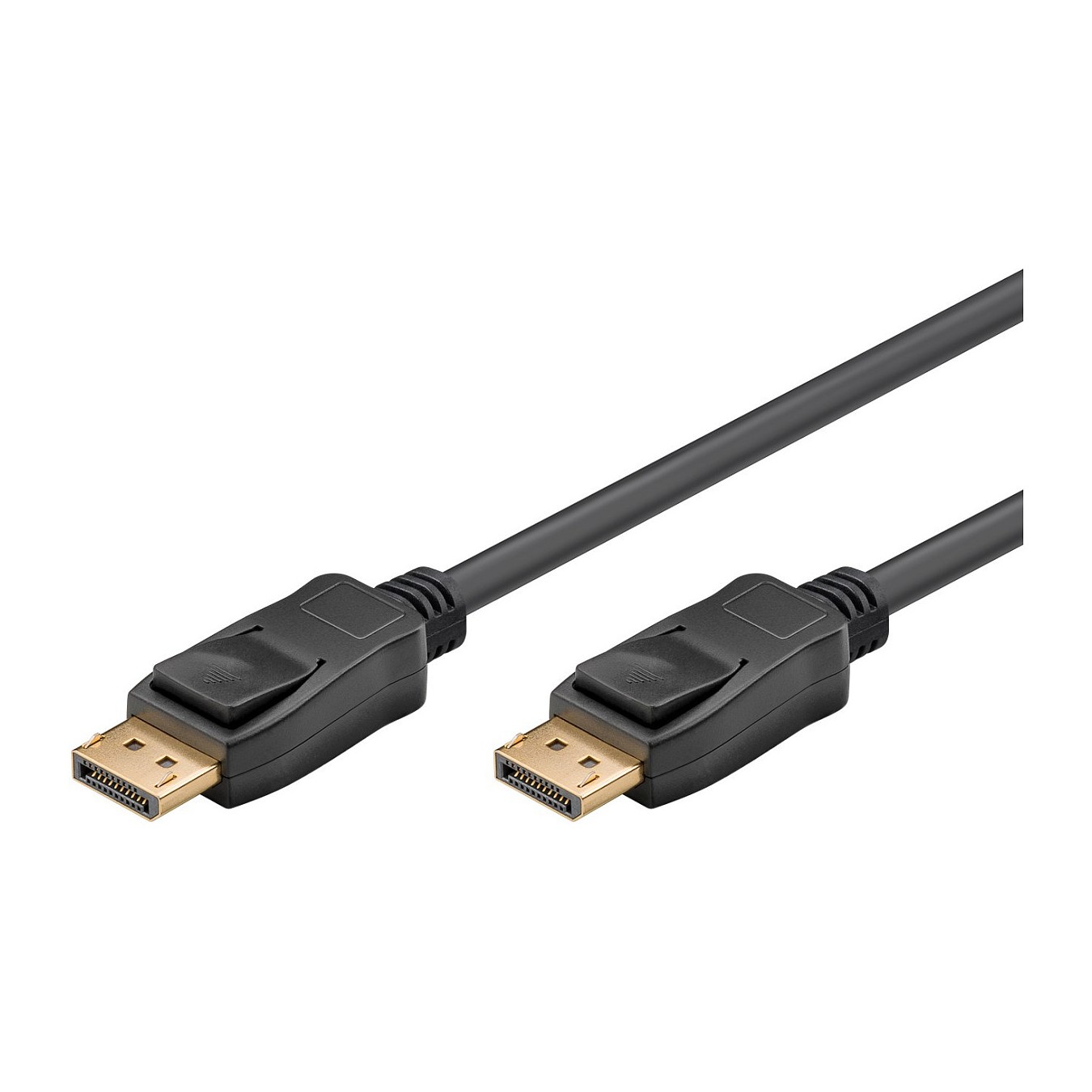 Buy Goobay 2m DisplayPort 1.4-Verbindungskabel [3D, 8K@60Hz (4320p), vergoldete Kontakte, mit Verriegelung] in Cyprus, Nicosia, 