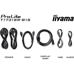 Buy IIYAMA ProLite T1731SR-B1S - 17" Resistive Touchscreen (5:4) SXGA 1280x1024,... in Cyprus, Nicosia, Limassol, Larnaka, Pafos
