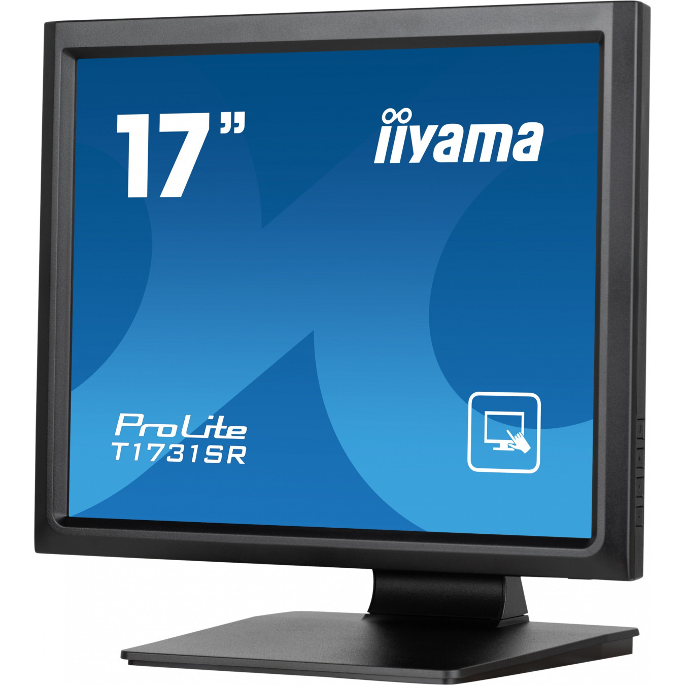 IIYAMA ProLite T1731SR-B1S - 17" Resistive Touchscreen (5:4) SXGA 1280x1024, HDMI+DP, Speakers, Black