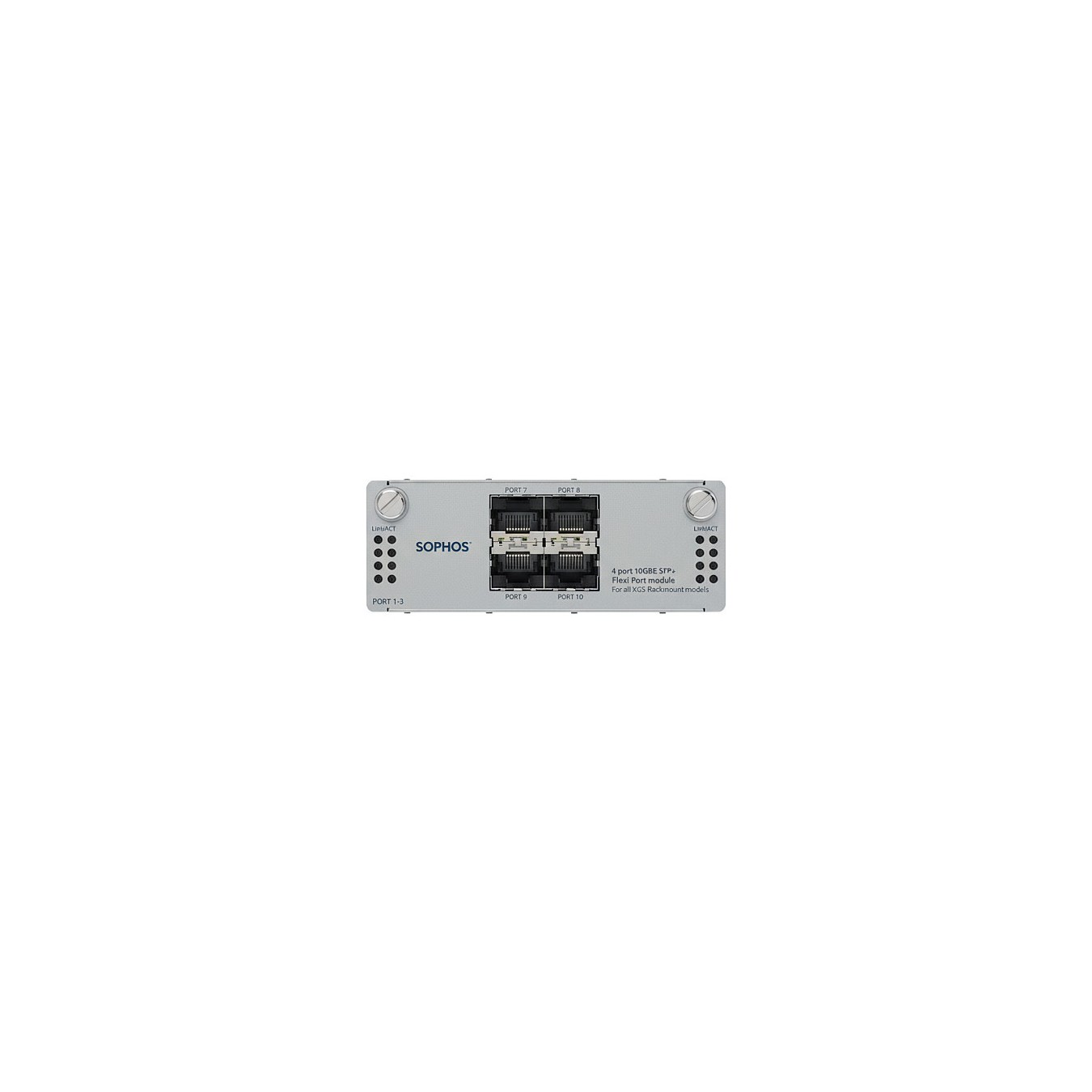 Buy SOPHOS 4 port 10GbE SFP+ Flexi Port module (for all XGS Rackmount models) in Cyprus, Nicosia, Limassol, Larnaka, Pafos