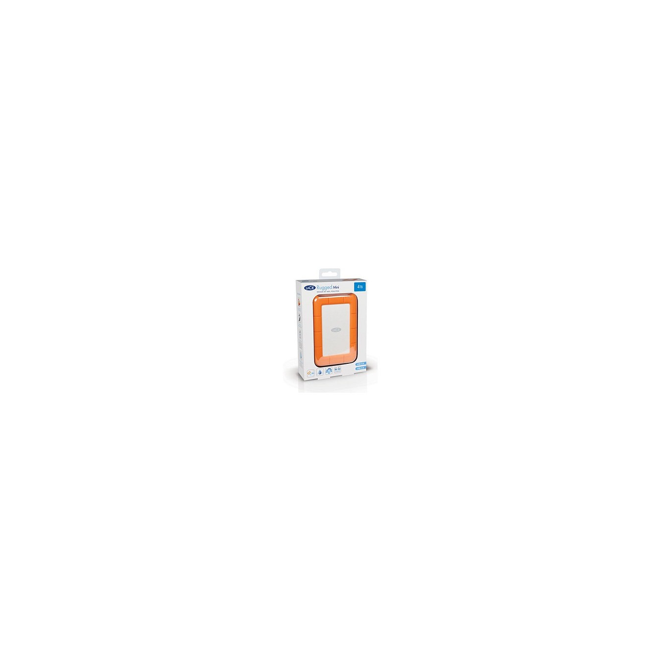 Buy LACIE RUGGED MINI drive 4TB Shock rain pressure resistant USB3.0 6,4cm 2,5Zoll Orange in Cyprus, Nicosia, Limassol, Larnaka,