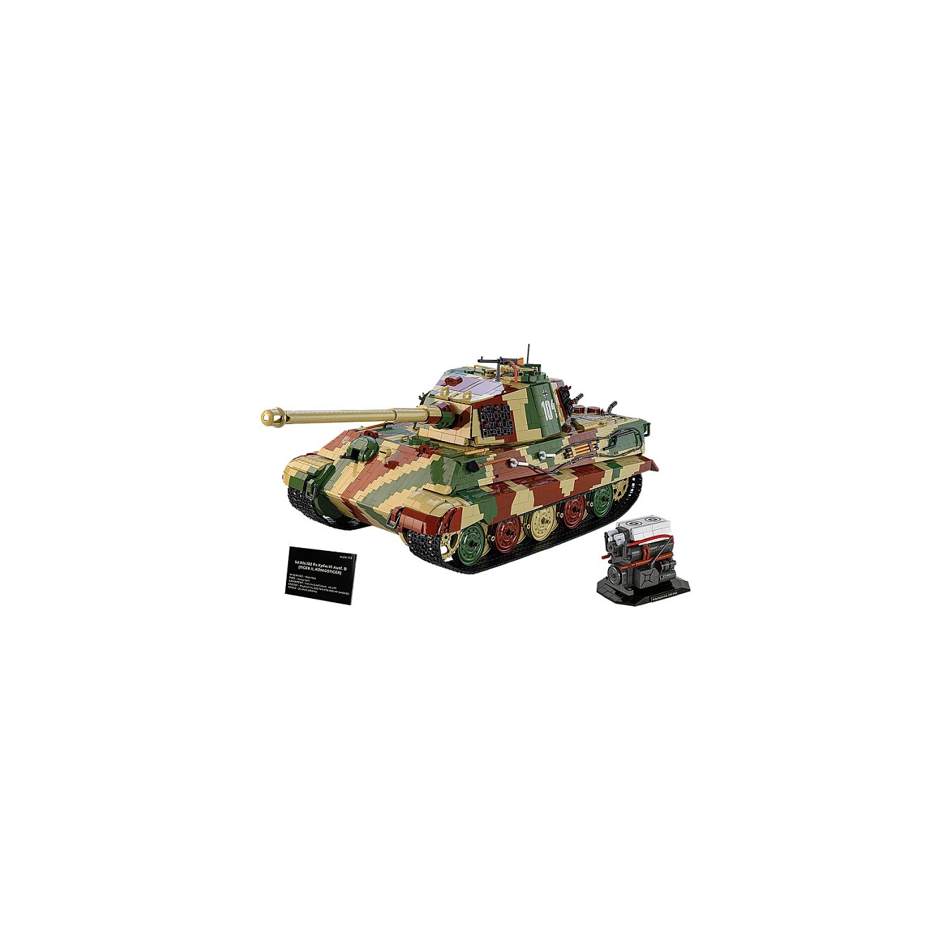 Buy COBI Tiger II Knigstiger (Mastab 1:12) in Cyprus, Nicosia, Limassol, Larnaka, Pafos