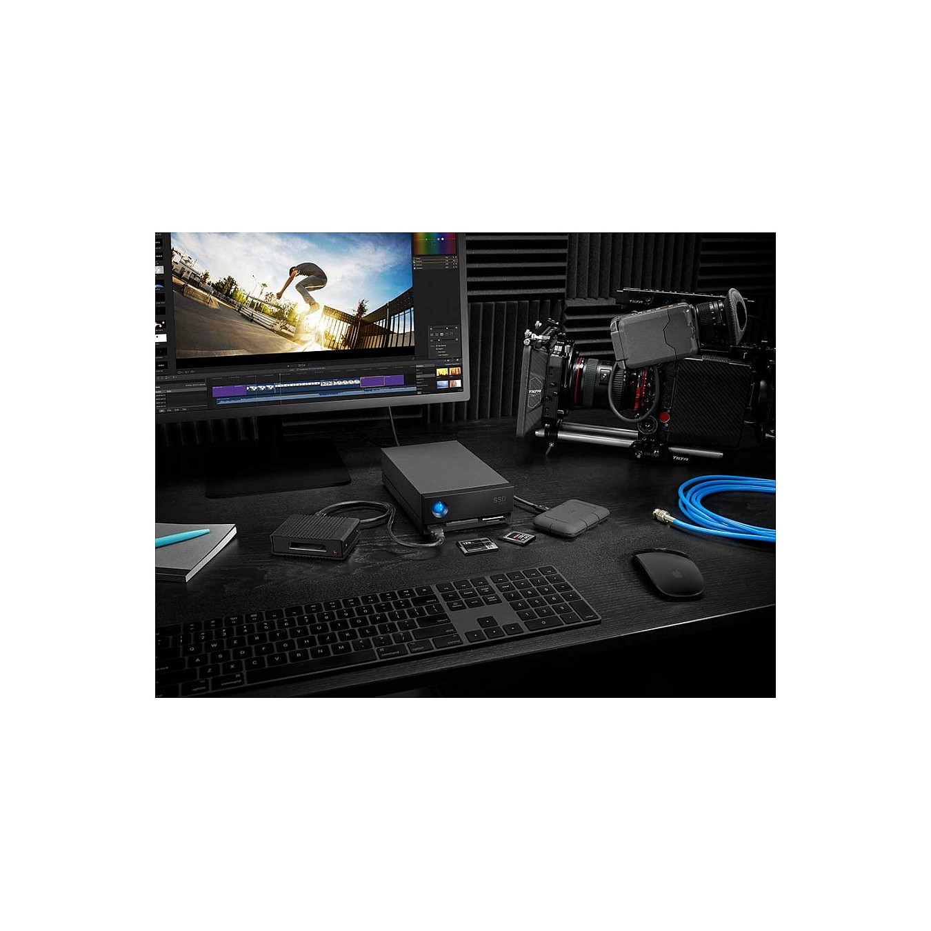 Buy LACIE 1big Dock SSD Pro 4TB Thunderbolt 3 USB 3.1 8,9cm 3,5Zoll fuer MAC & PC - grau in Cyprus, Nicosia, Limassol, Larnaka, 