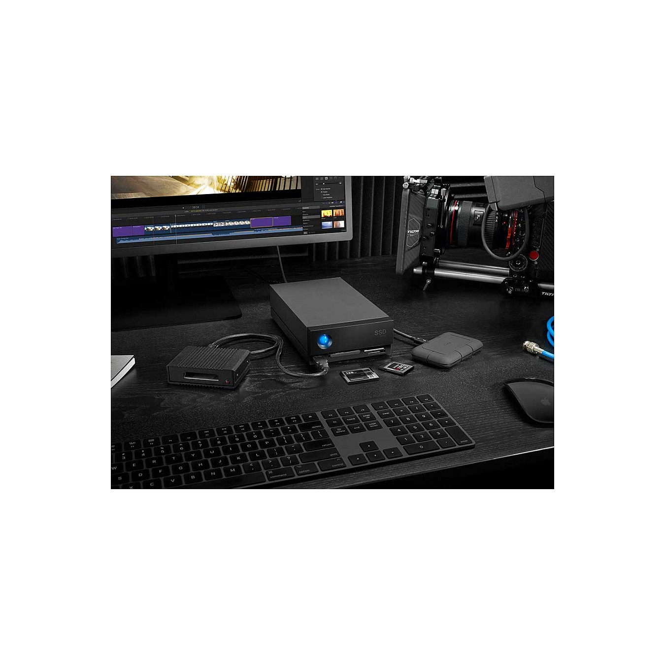 Buy LACIE 1big Dock SSD Pro 4TB Thunderbolt 3 USB 3.1 8,9cm 3,5Zoll fuer MAC & PC - grau in Cyprus, Nicosia, Limassol, Larnaka, 