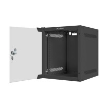 Buy 10' 6U 280x310 Wandgehäuse Glastür (FlatPack) sw in Cyprus, Nicosia, Limassol, Larnaka, Pafos