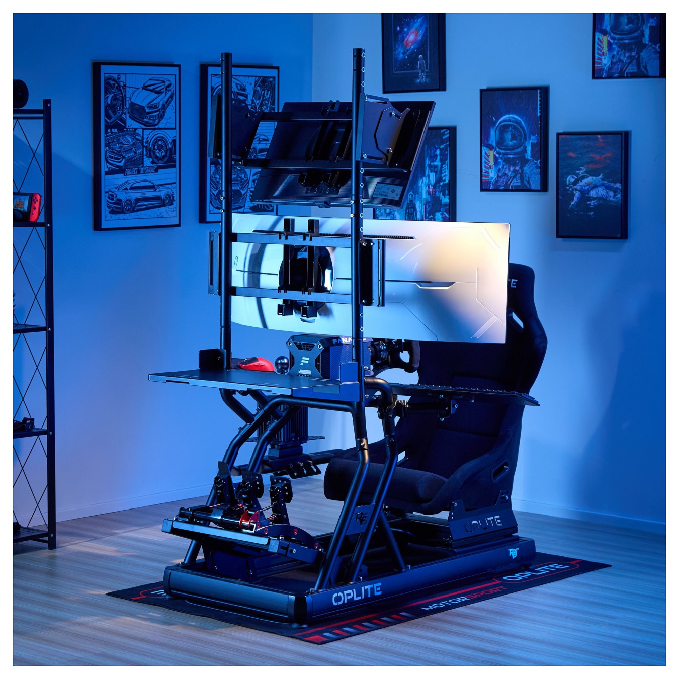 Buy OPLite Monitorstand Single für R8 schwarz in Cyprus, Nicosia, Limassol, Larnaka, Pafos