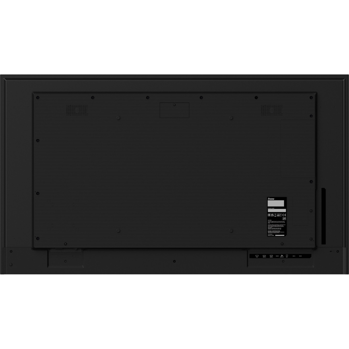 iiyama ProLite LH5565UHSB-B1 - 55" 4K (3840x2160) IPS Touch Display, 800 cd/m2, Android 11, Wi-Fi, 2xHDMI+DP, Speakers, Black