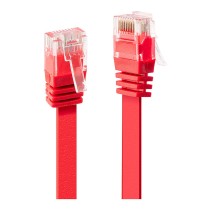 Buy LINDY Patchkabel Cat6 Flachband ungeschirmt rot 1m in Cyprus, Nicosia, Limassol, Larnaka, Pafos