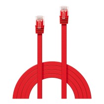 Buy LINDY Patchkabel Cat6 Flachband ungeschirmt rot 1m in Cyprus, Nicosia, Limassol, Larnaka, Pafos