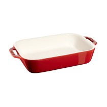 Buy Staub Auflaufform Keramik. Kirsche. 34x24cm in Cyprus, Nicosia, Limassol, Larnaka, Pafos