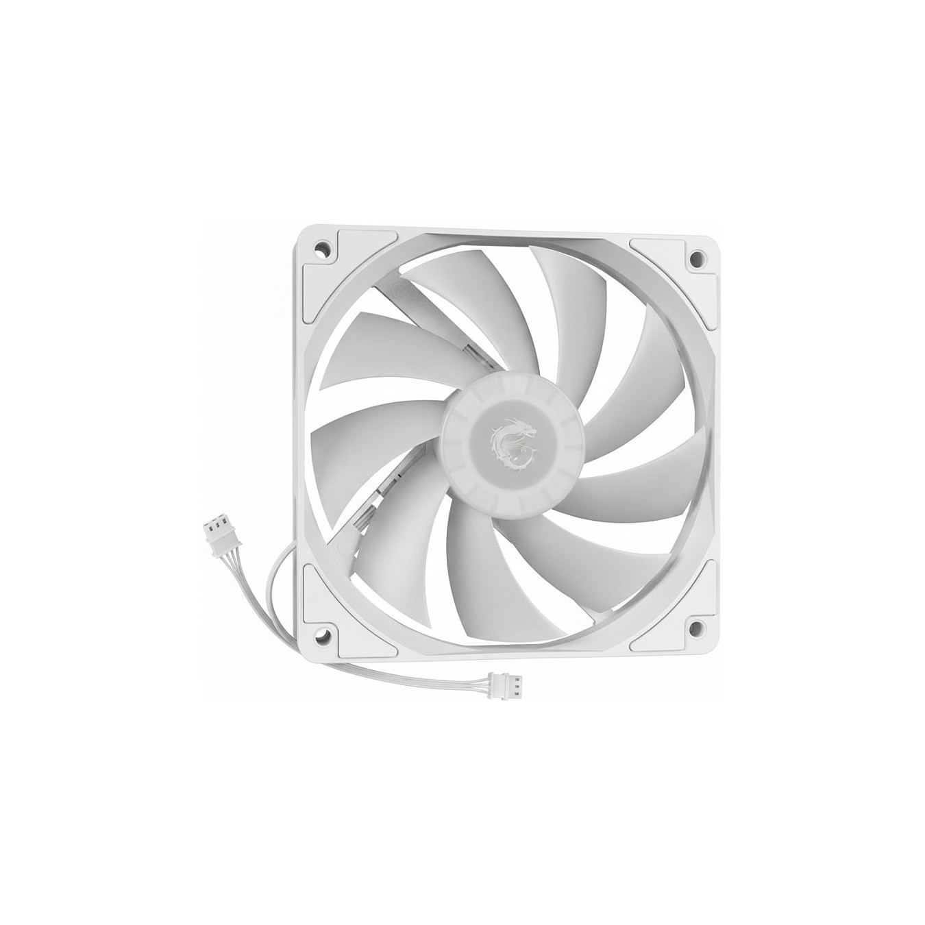 Buy MSI MAG F120 ARGB White Gehäuselüfter Single Pack in Cyprus, Nicosia, Limassol, Larnaka, Pafos