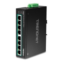 Buy TRENDnet TI-PE80 Industrial Fast Ethernet PoE+ DIN-Rail Switch 8-Port in Cyprus, Nicosia, Limassol, Larnaka, Pafos